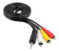 EXPLOYD EX-K-1404 Кабель AUX Jack 3.5 mm (M) - 3xRCA 1.5M чёрный