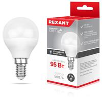 REXANT (604-209) (GL) 11,5 ВТ E14 1093 ЛМ 6500 K