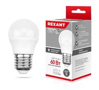 REXANT (604-035) (GL) 7,5 ВТ E27 713 ЛМ 4000 K