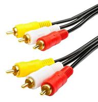 EXPLOYD EX-K-1401 Кабель 3 RCA-3 RCA 1.0M чёрный